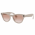 RAY-BAN META Skyler RW4010 Smart Sunglasses With Cinnamon Pink Lens – Chalky Gray