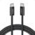 Anker Zolo USB-C to USB-C 240W Braided Cable 2m – Black