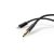 Powerology Braided Lightning to AUX 3.5mm Cable 1.2M – Black (PCAB004)