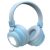 Porodo Soundtec Kids Wireless Over-Ear Headphone – Blue Bear (PD-STWLEP004-BU)