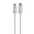Porodo Woven 30W Lightning to Type-C Cable 1.2M – Blue (PD-W30LC1-BU)