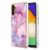 Samsung Galaxy A36 5G Marble Pattern Electroplating TPU Cover – Rose