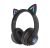 Cat ear L550 Bass Bluetooth Headphone –  Black