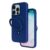 Levelo Iris Pro Liquid Silicone Case Fore iPhone 15 Pro – Deep Blue(LVLIPS15PDB)
