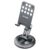 Porodo Aluminium carbon fiber 360 Rotate Phone Stand – Grey(PD-ACPS360-GY)