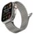 Santa Barbara Arlen Mesh Stainless Steel Apple Watch Strap 42-49MM – Gray