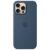 Apple iPhone 16 Pro Max Silicone Original Cover with MagSafe – Denim  MYYU3