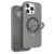 iPhone 16 Pro Max Levelo Iris Pro Magsafe Liquide Silicone Cover – Gray (LVLIPSC16PMGY)