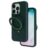 Levelo Iris Pro Liquide Silicone Case For iPhone 15 Pro Max – Green(LVLIPS15PMGN)