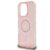 Guess Magsafe IML Hard Case With Rhinestones Design For iPhone 16 Pro – Pink(GUHMP16LPFTDTEP)