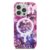 Guess Magsafe IML Hard Case With Jungle Design iPhone 16 Pro Max – Purple(GUHMP16XHJFMWLU)