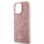 Guess Fixed Glitter Hard Case For iPhone 16 Pro Max – Pink(GUHCP16XHGGSHP)