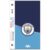 Manchester City 3D embossed UV Back film NT115