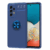 Ring Kickstand Hybrid PC TPU Cover for SAM A33 5G – Blue