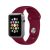 Porodo iGuard Silicone Watch Band for Apple Watch 42/44mm – Red