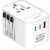 LDNIO Z8 GaN 45W Universal Travel Adapter + 2 USB-C / 1 USB – White