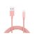 Rockspace USB to Lightning Round Cable With Magnet 1m Cable – Pink