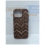 iPhone 16 Pro BUVU Magpita Woven Colorful Pattern Cover – Brown/Pink
