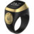 Zikr Smart Ring Tasbih 22mm – Black Gold