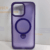 iPhone 14 Pro Max NY Rotating Round Kickstand Cover – Purple
