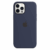 MHLD3FE/A 12 Pro Max Silicone Cover with MagSafe – Deep Navy