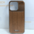 iPhone 16 Pro NY Wood Design Cover – Brown