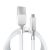USB To Micro Magnet Folding Ring Cable – White
