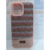 iPhone 16 Pro Max RMO Shining Leather Stones Cover – Pink