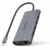 Blupebble C11 Multiport Aluminium 11 in 1 Multimedia Hub – Gray BP-C11MULTIHUB11IN1-GY