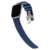 Blupebble Flexor Premium Fluoro Rubber Watch Band With Steel Clasp – Blue BPFLEXOR-BL
