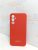 Silicone Samsung Galaxy A54 Silky Cover – Red