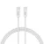 Budi Type-C to Type-C 1 Meter 65W Fast Charging Braided Cable DC252TT10W – White