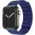 Green Silicone Magnetic Apple Watch Band 42/44/45mm – Blue (GNMWB45MBL)