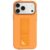 iPhone 17 Pro Levelo Morphix Silicone Leather Grip Cover – Orange