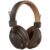 Porodo Soundtec Leather-Finish Bluetooth Headphone – Brown PDSTCYZ18BR