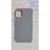 iPhone 15 Pro Max Silicone Cover – Light Gray