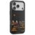 iPhone 17 Pro Levelo Vallo PU leather Dubai Embroidery Cover – Midnight Black