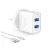 Oraimo Firefly Dual USB Fast Wall Charger With Micro Cable