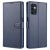 Azns Leather SAM A32 5G Cover – Blue