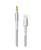 Porodo Lightning To AUX Braided Metallic Cable 1.2m – White