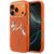 iPhone 17 Pro Max Karl Lagerfeld Magsafe IML With Choupette Scripted Logo Cover – Orange