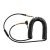 Hoco UPA02 AUX spring audio cable 1m – black