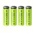 Remax Rechargeable USB-C AA Lithium Battery (4-Pack)
