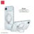 iPhone 17 Air XUNDD Zero Sense Series Magnetic Rotating Holder Cover – Silver