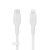 (CAA009bt3MWH) Belkin BOOST CHARGE Flex USB-C to Lightning Connector Soft-touch Silicone 3M – White