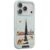 iPhone 17 Pro Levelo Vallo PU leather Dubai Embroidery Cover – Brushed Silver